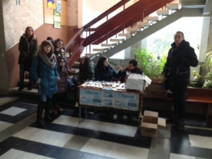 Студенти ТІСІТу підтримали благодійну акцію «Миколай про тебе не забуде»